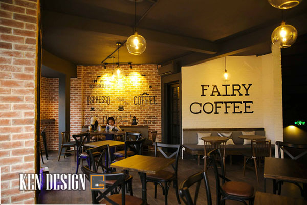 Thiết kế quán cafe Fairy